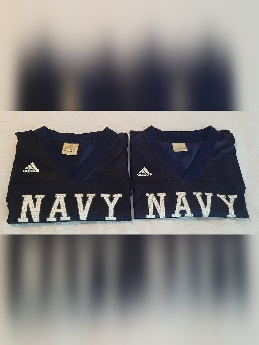 Adidas Forever Sport Vintage Notre Dame Fighting Irish #10 LOT OF 2 Jerseys
